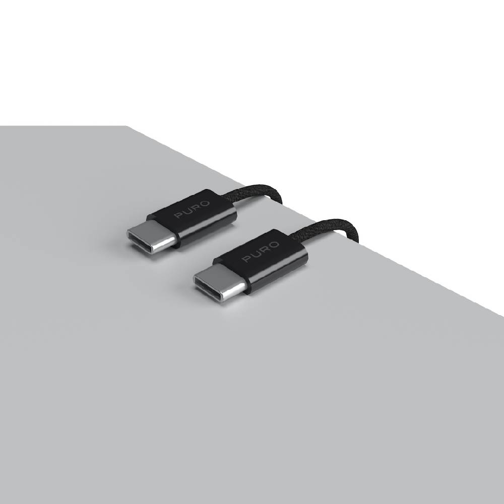 Puro Cavo di Ricarica e Sincronizzazione Fabrik 2.0 60W USB-C a USB-C 1.5m In Linea
