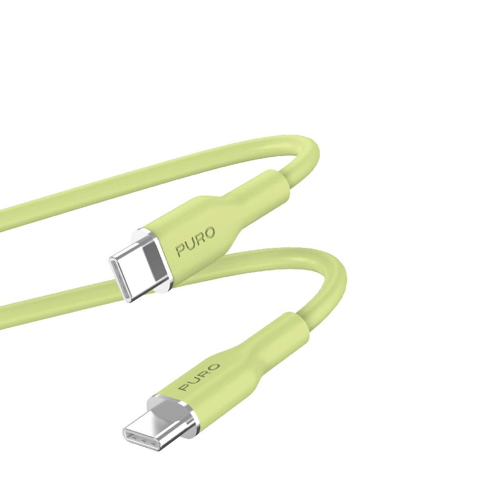 Puro Cavo di ricarica e sincronizzazione SOFT da USB-C a USB-C 1,5m Spedizione Gratuita