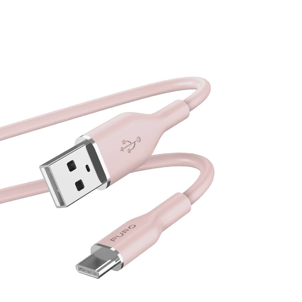 Puro Cavo di ricarica e sincronizzazione SOFT da USB-A a USB-C 1,5m Pezzi Unici