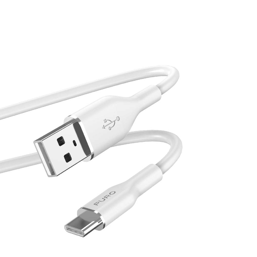 Puro Cavo di ricarica e sincronizzazione SOFT da USB-A a USB-C 1,5m Pezzi Unici
