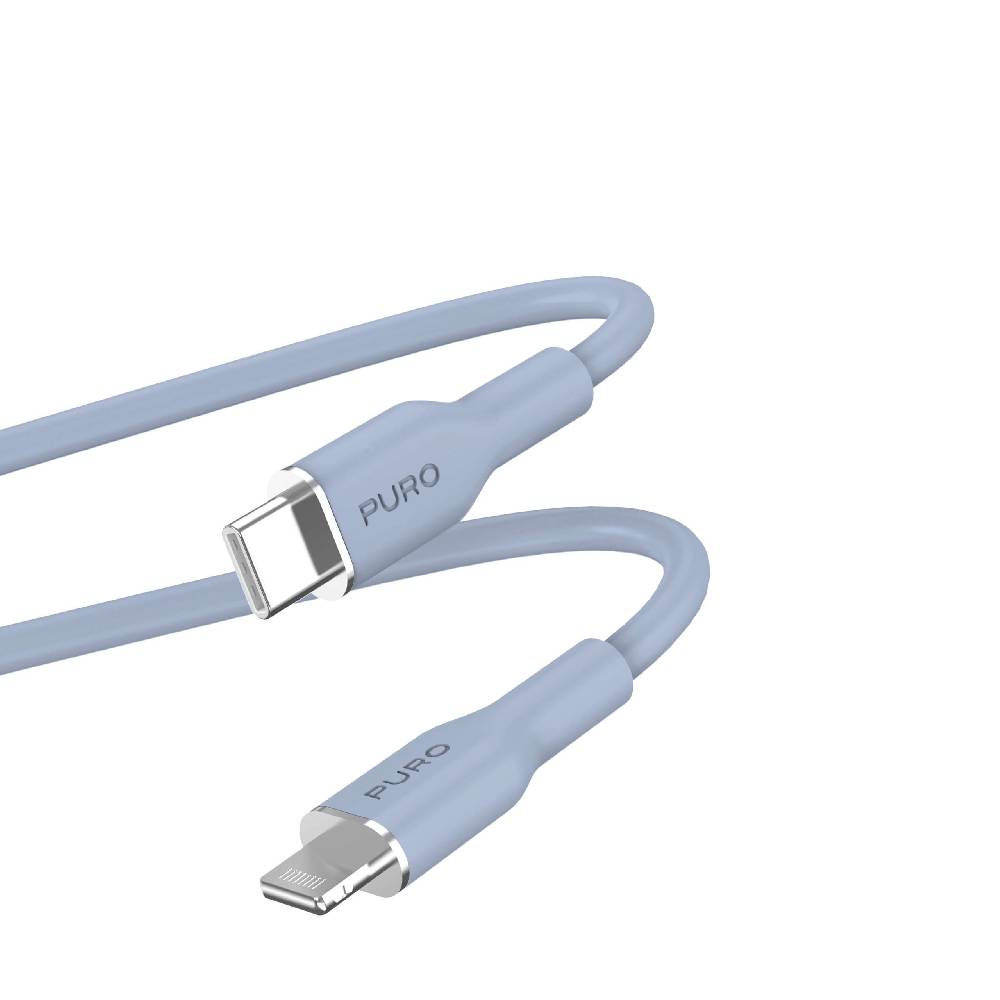 Puro Cavo di ricarica e sincronizzazione SOFT da USB-C a Lightning 1,5m Soddisfazione Garantita