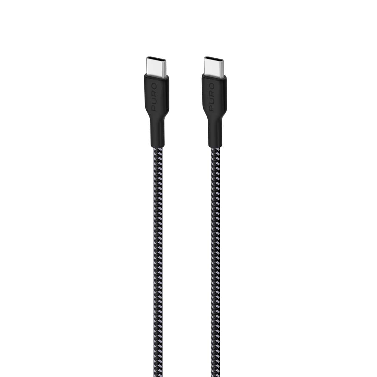 Puro Cavo di ricarica e sincronizzazione Fabric Ultra-Strong 30W da USB-C a USB-C 1,2 M Negozi Online
