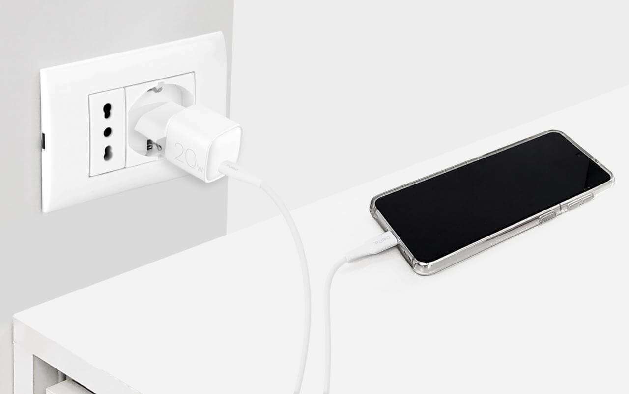 Puro Caricabatterie da parete Nano con porta USB-C 20W Sottocosto