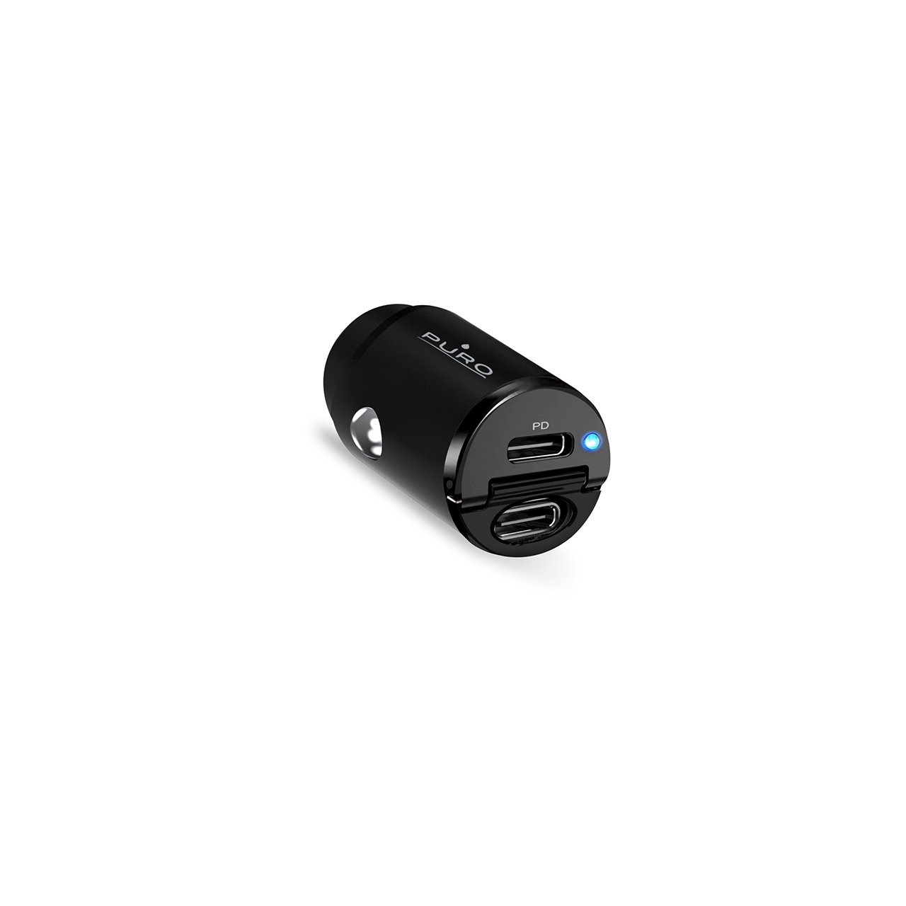 Puro Mini Carica Batterie da Auto “Bullet” 2 porte USB-C Fast Charging e Power Delivery 30W Offerta