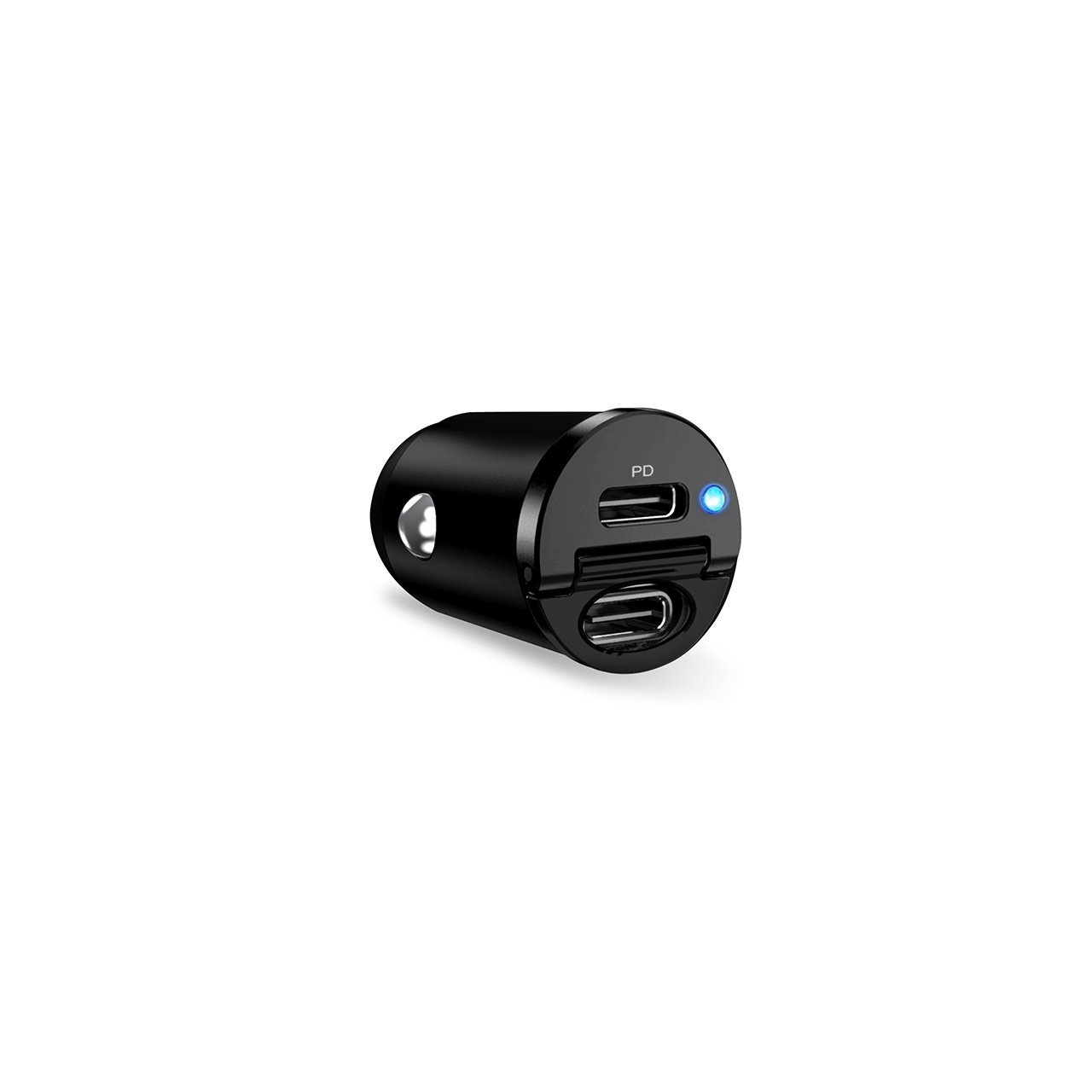 Puro Mini Carica Batterie da Auto “Bullet” 2 porte USB-C Fast Charging e Power Delivery 30W Offerta