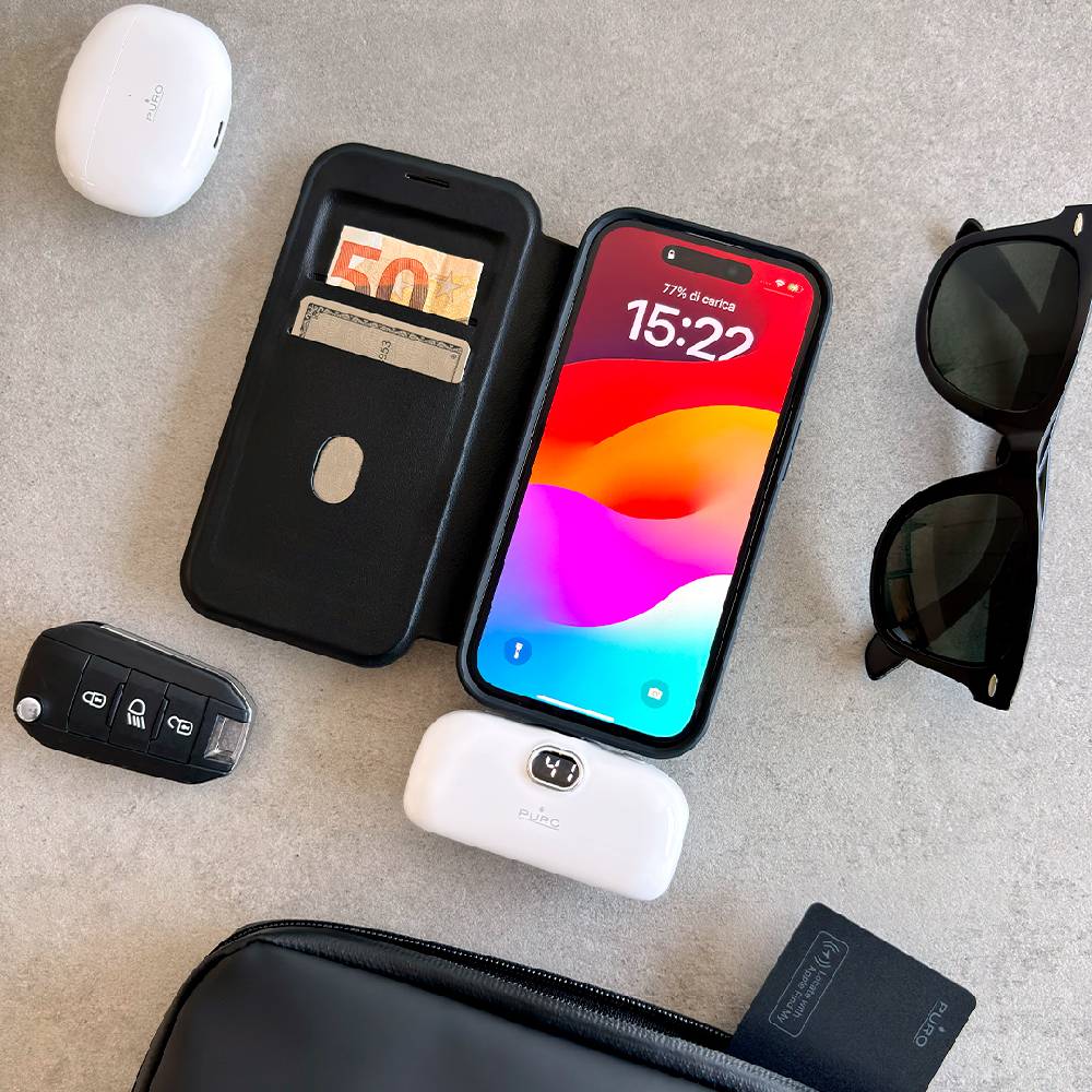 Puro Power Bank 5000mAh USB-C con connettore integrato Plug 5 I Più Venduti