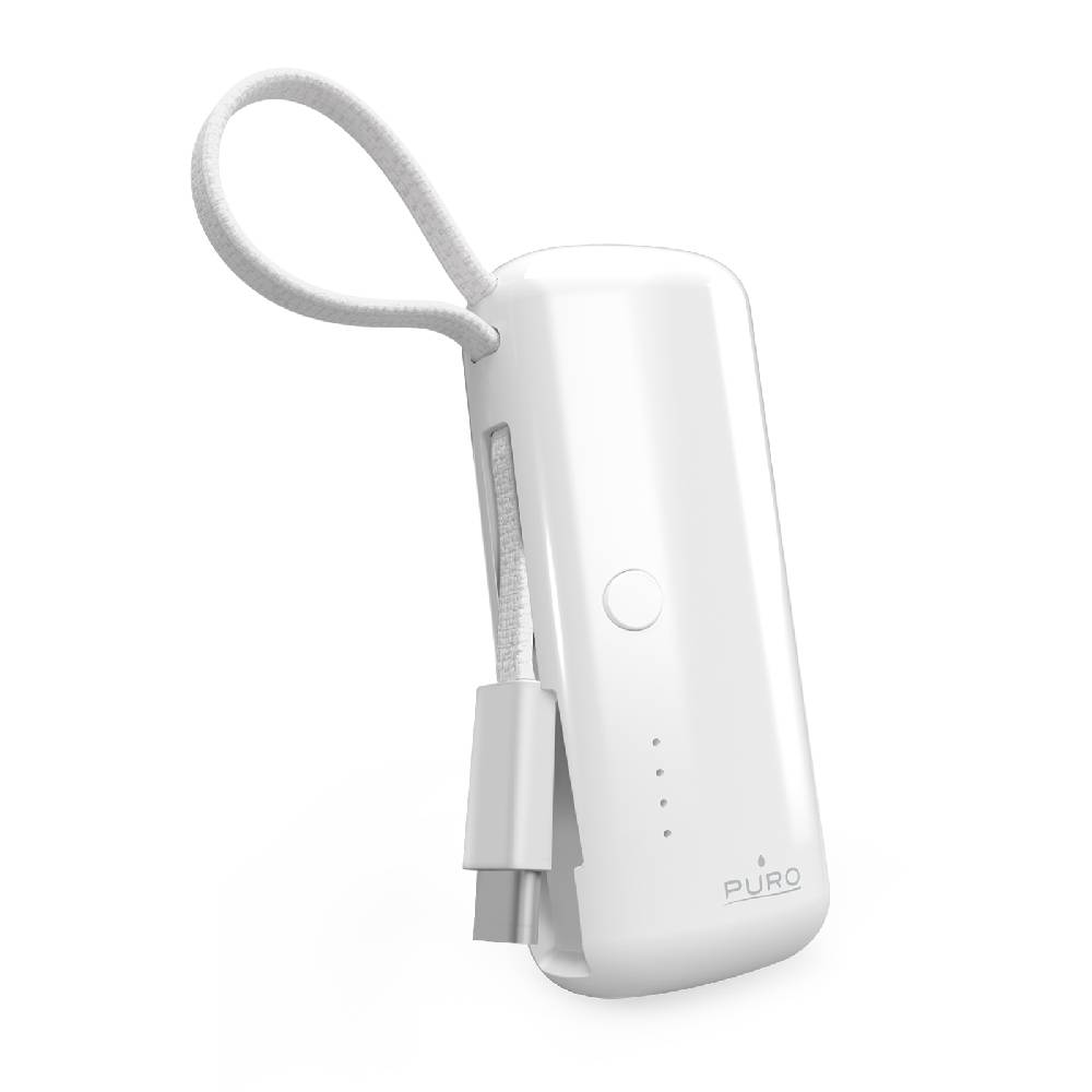 Puro Power Bank 5000mAh “Power Link 5” con cavo USB-C integrato Negozio