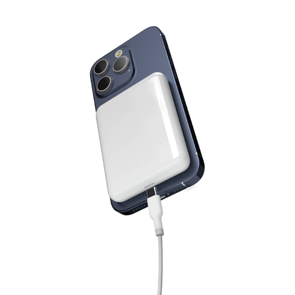 Puro Caricabatterie Portatile “Power Mag” 5000mAh MagSafe Enormi sconti