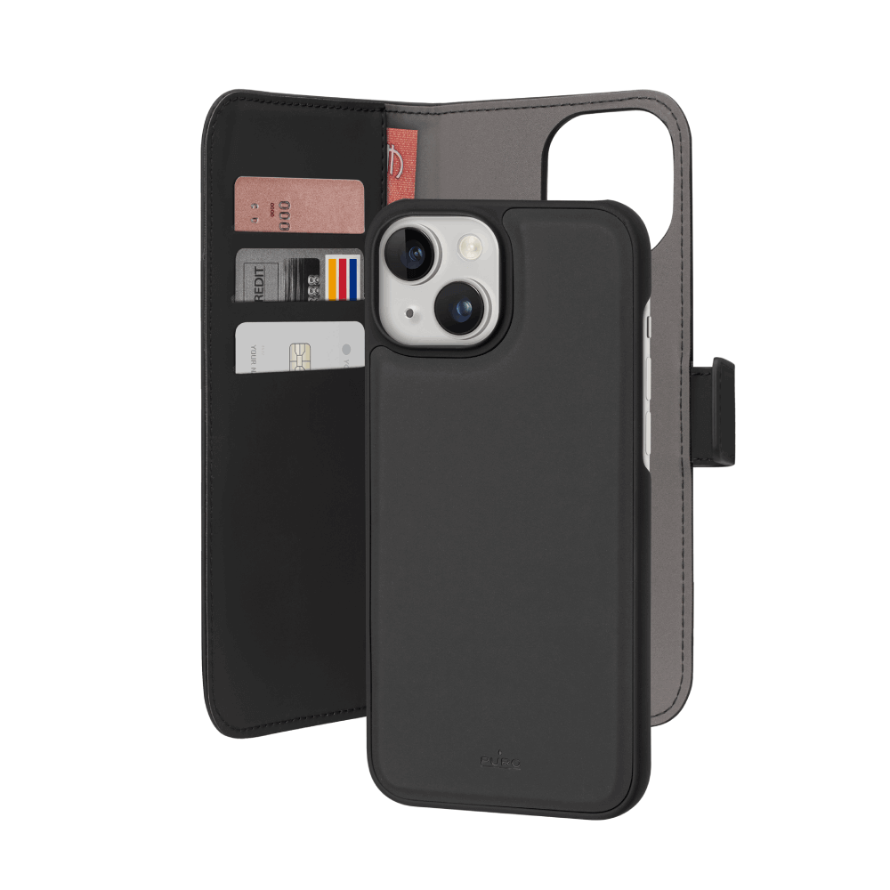 Puro Custodia Wallet Detachable per iPhone 15 Affare Del Giorno