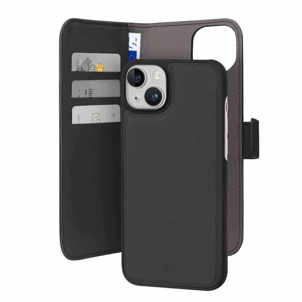 Puro Custodia Wallet Detachable per iPhone 15 Plus Outlet