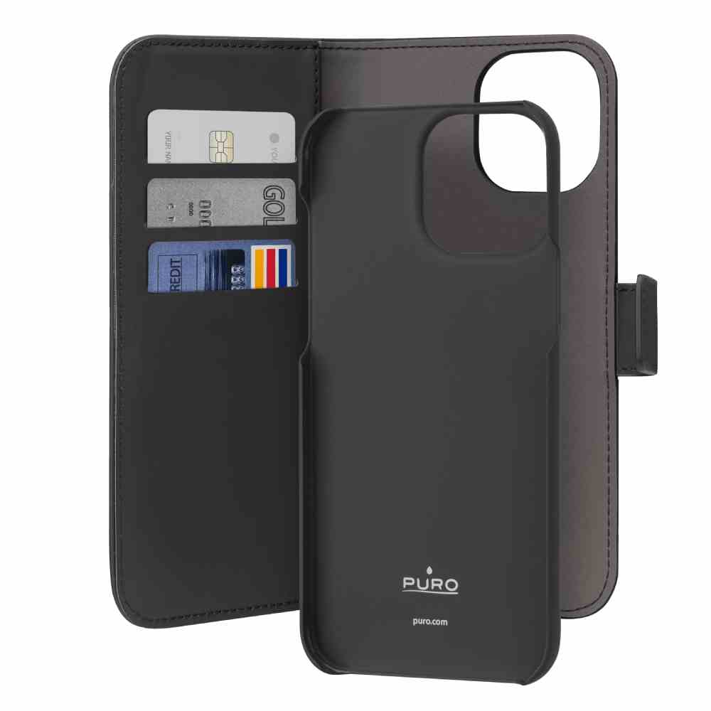 Puro Custodia Wallet Detachable per iPhone 15 Pro Max I Più Venduti