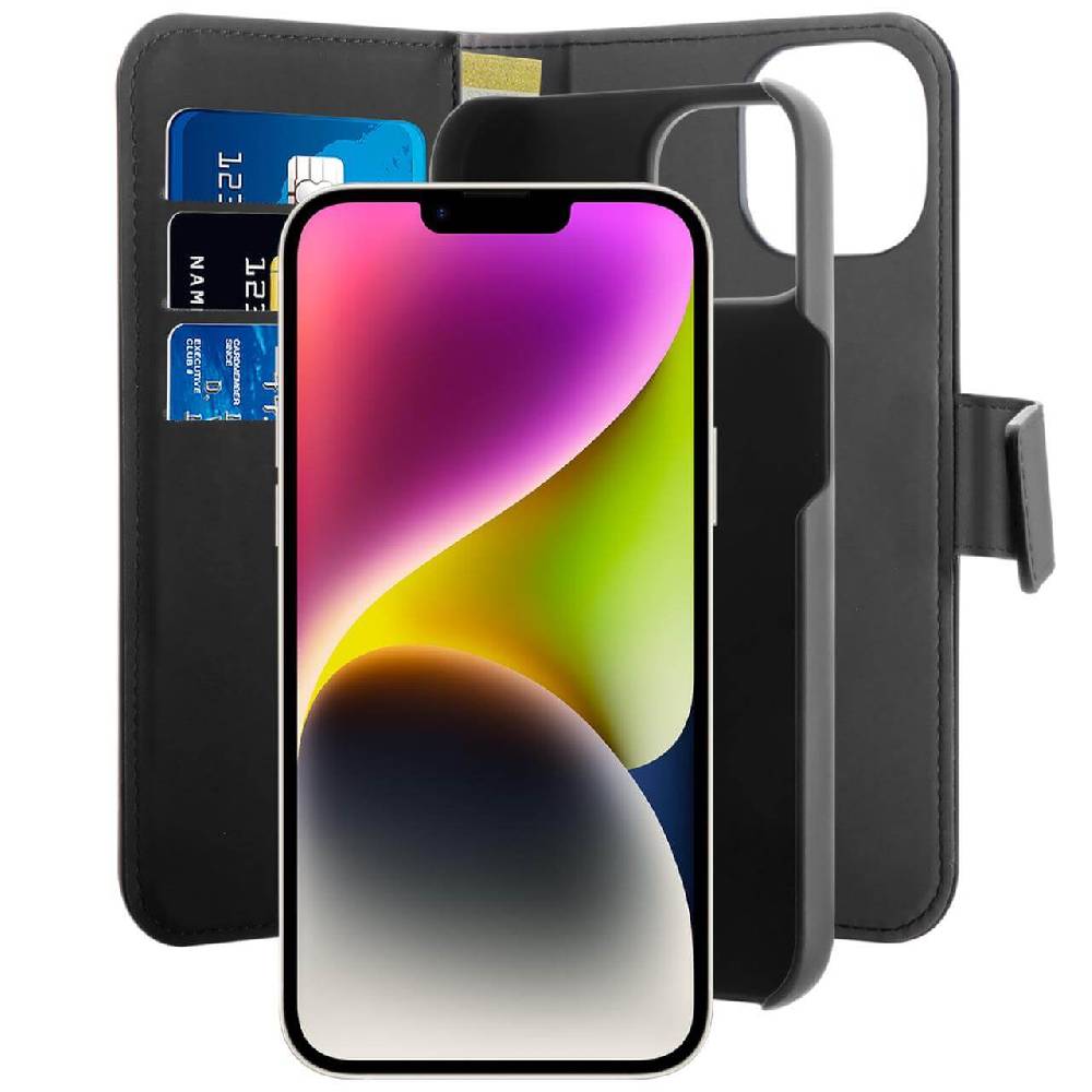 Puro Custodia Wallet MagSafe Detachable per iPhone 14 Pro Max Spedizione Gratuita