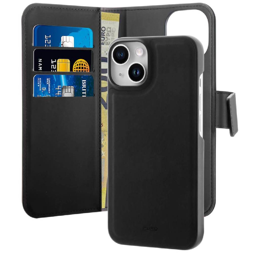 Puro Custodia Wallet MagSafe Detachable per iPhone 14 Pro Max Spedizione Gratuita