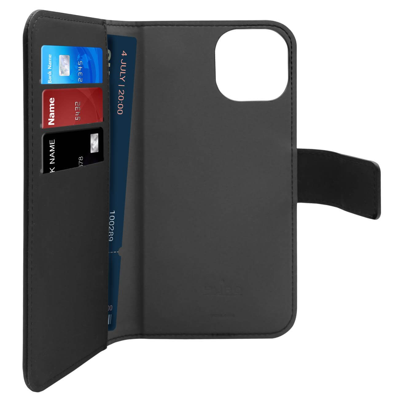 Puro Custodia Wallet MagSafe Detachable per iPhone 14 Pro Max Spedizione Gratuita