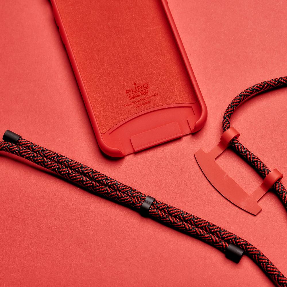 Puro Cover crossbody HANDS UP Appletini per iPhone Presa