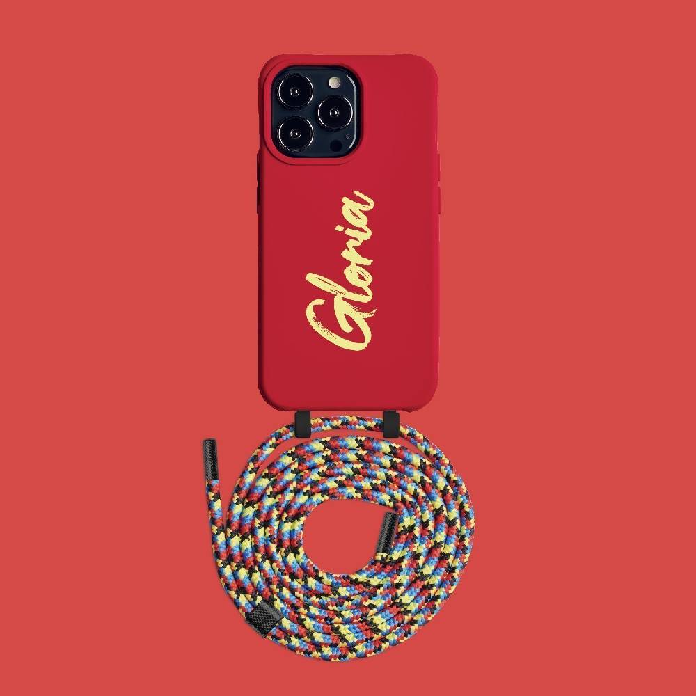 Puro Cover crossbody HANDS UP Galassia per iPhone Sconto