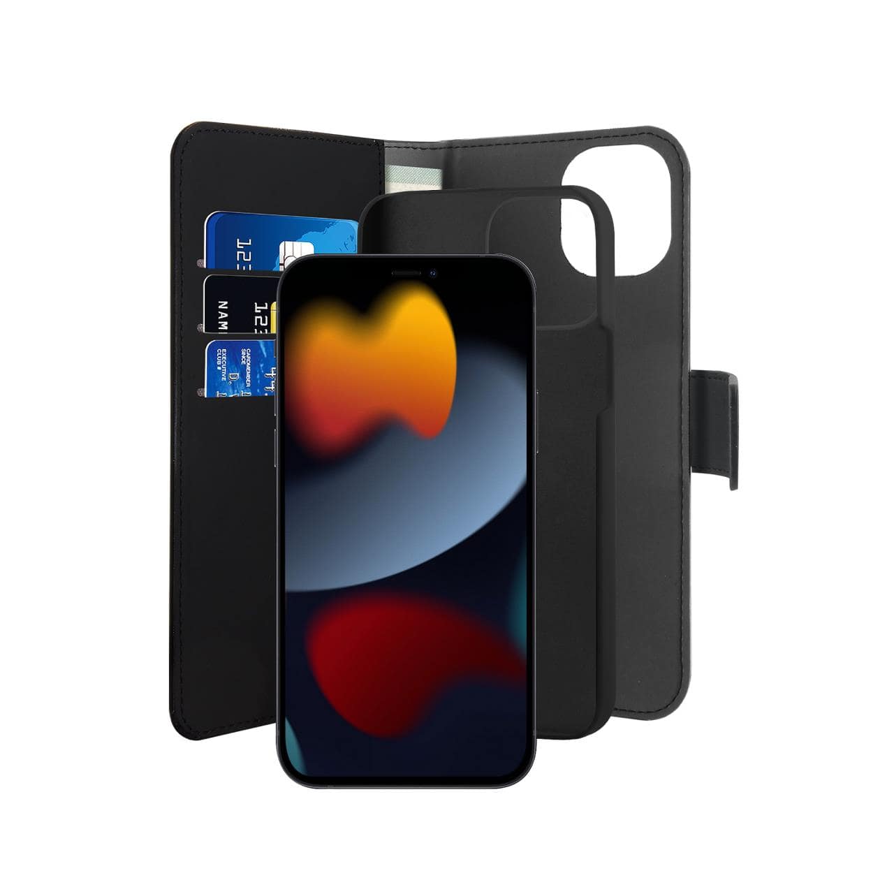 Puro Custodia Wallet Detachable 2 in 1 per iPhone 13 Pro