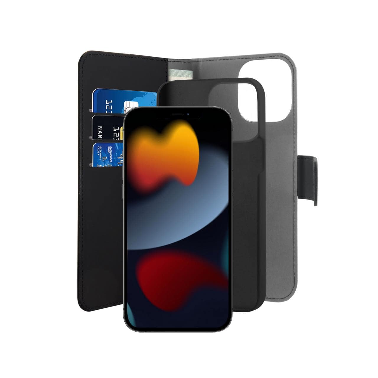 Puro Custodia Wallet Detachable 2 in 1 per iPhone 13 Pro Max