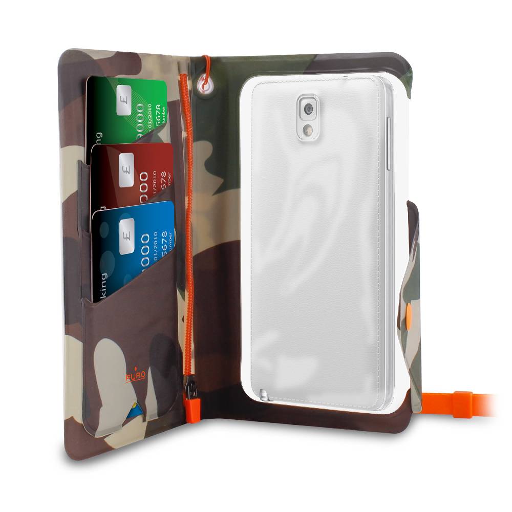 Puro Custodie Water Wallet Booklet fino a 5.7″ – ideale per iPhone 14 Pro Economico