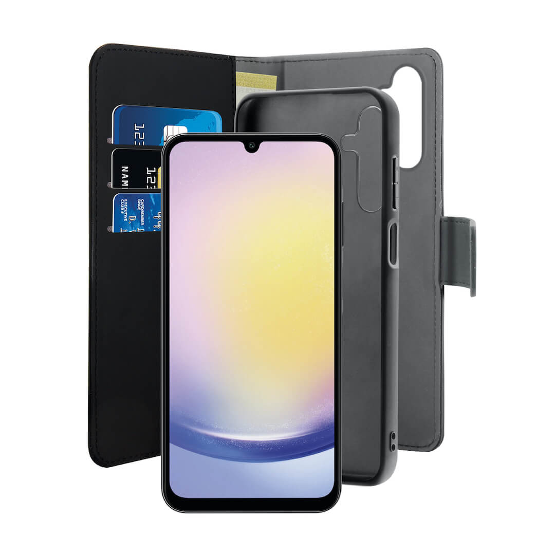 Puro Custodia Wallet Detachable per Samsung Galaxy A25 5G Soddisfazione Garantita