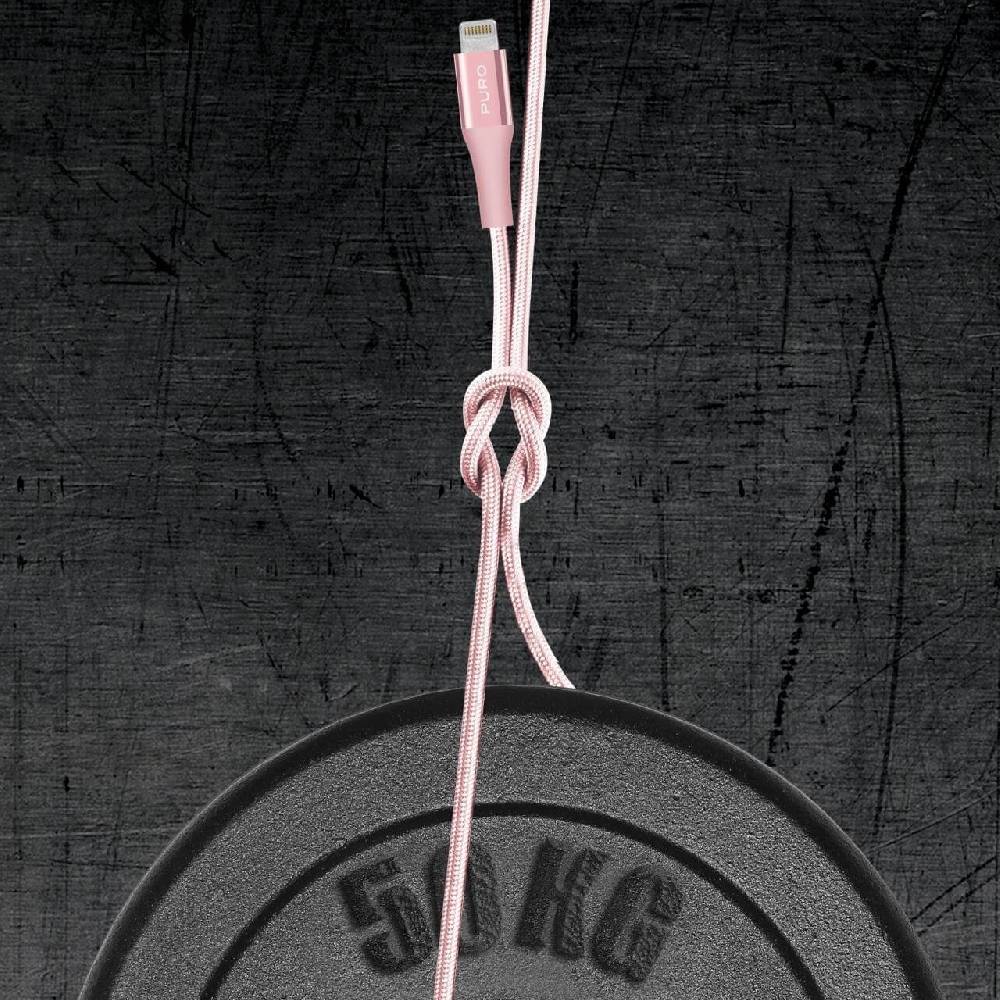 Puro Cavi di ricarica e sincronizzazione Fabric K2 Kevlar da USB-A a Lightning Nuova