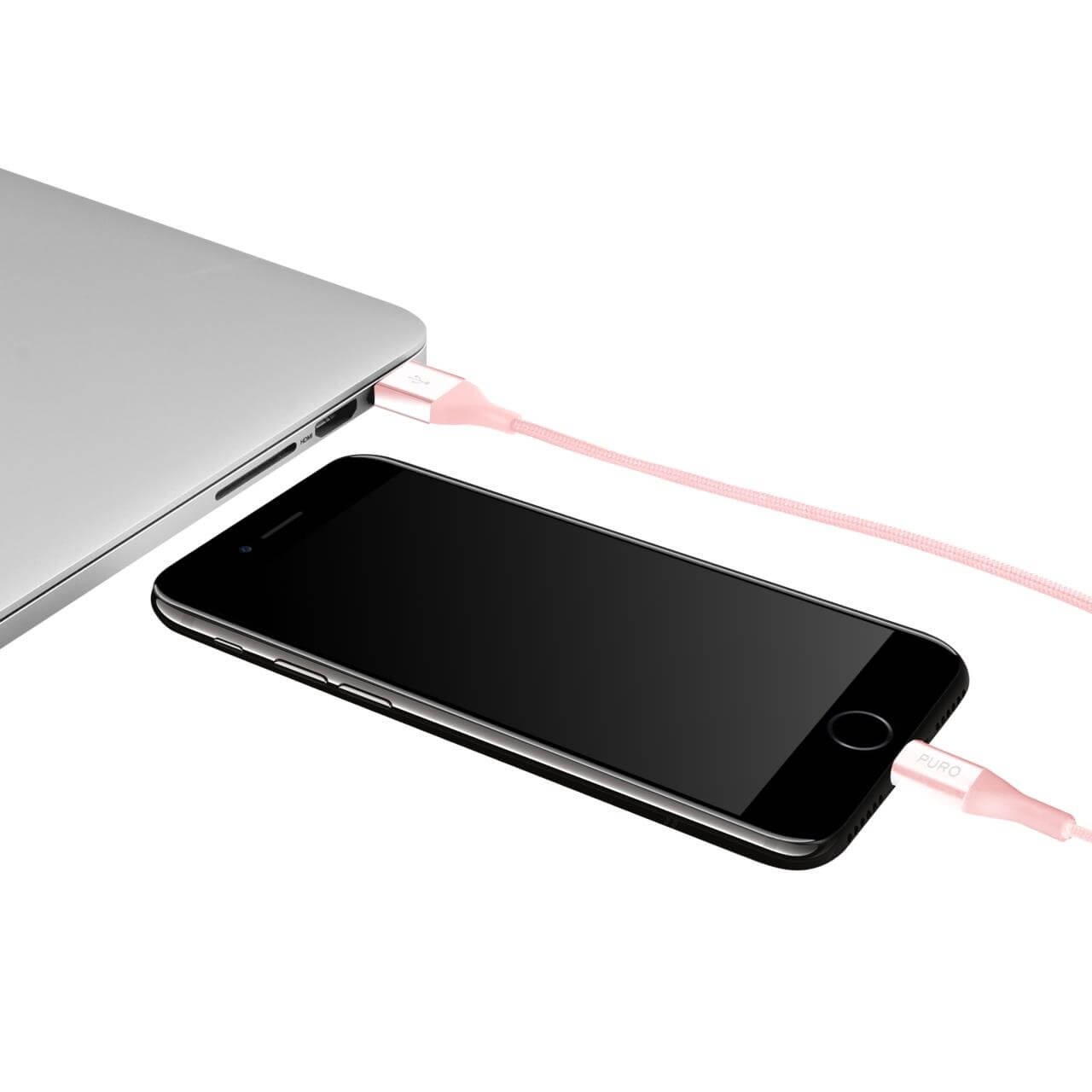 Puro Cavi di ricarica e sincronizzazione Fabric K2 Kevlar da USB-A a Lightning Nuova