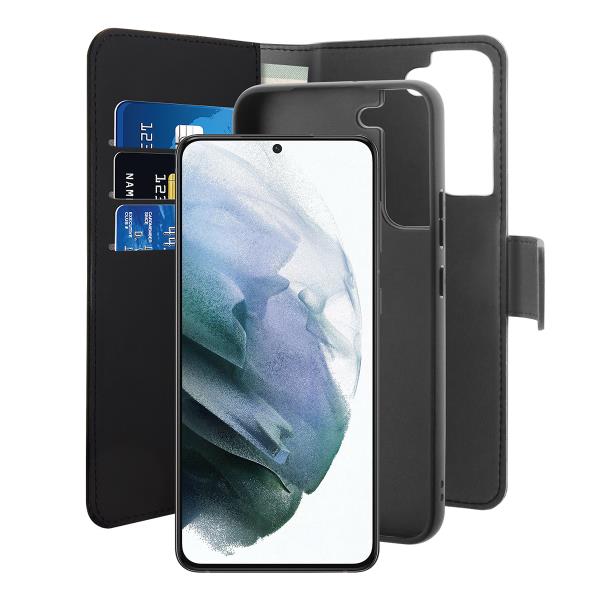 Puro Custodia Wallet Detachable 2 in 1 per Samsung Galaxy S22 Presa