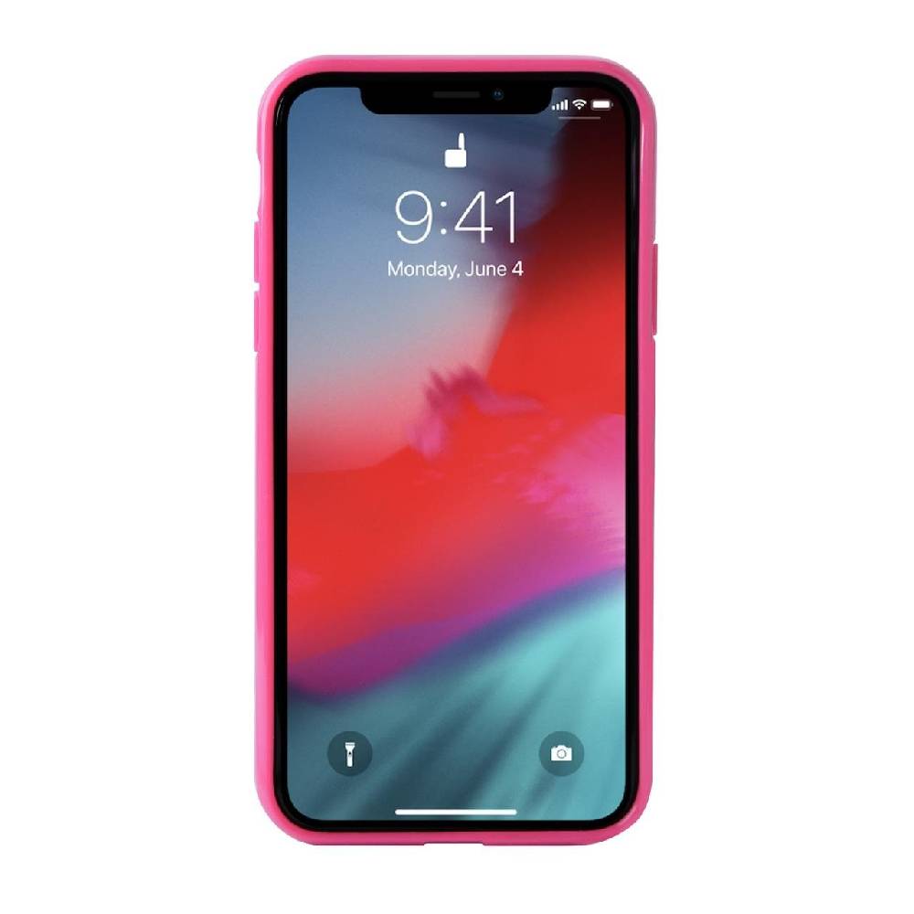 Puro Cover Pink Leopard per iPhone Xs Max In Linea