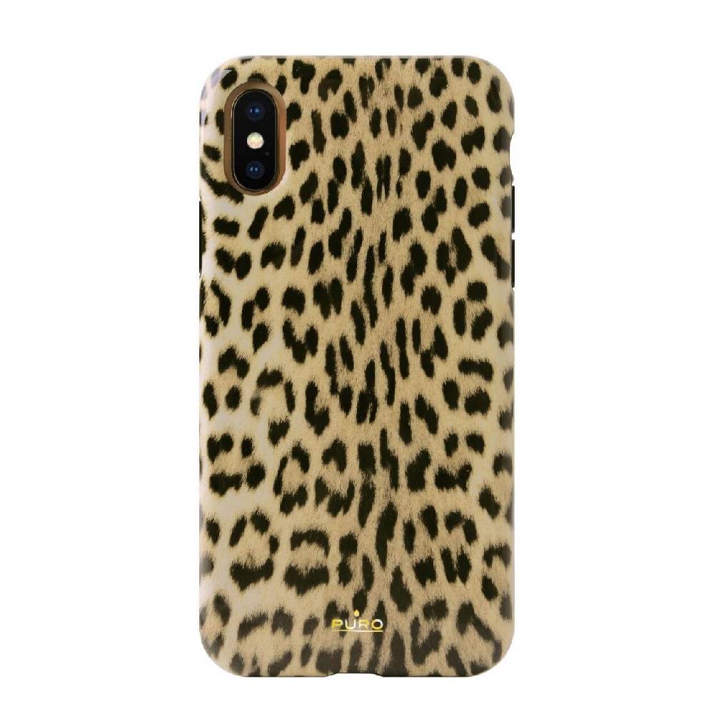 Puro Cover Leopard per iPhone X/Xs Promozione