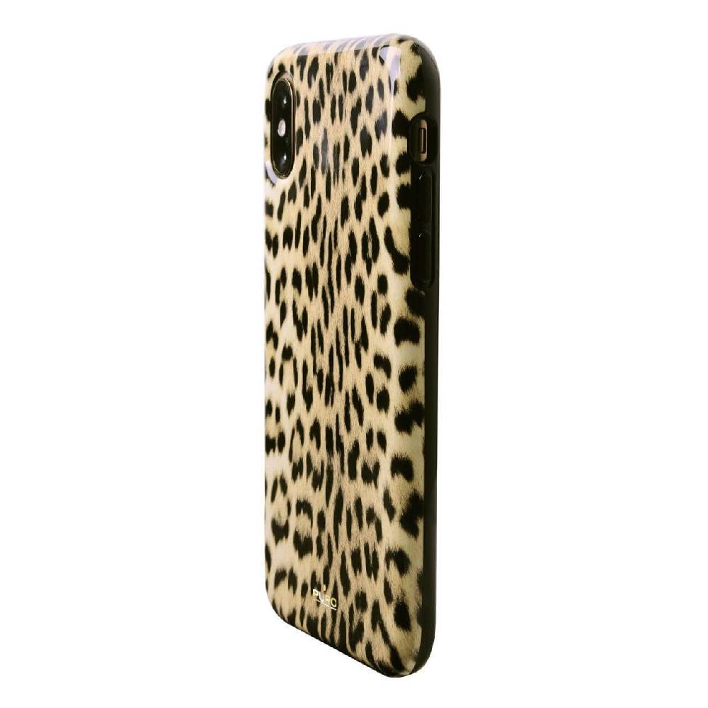 Puro Cover Leopard per iPhone X/Xs Promozione
