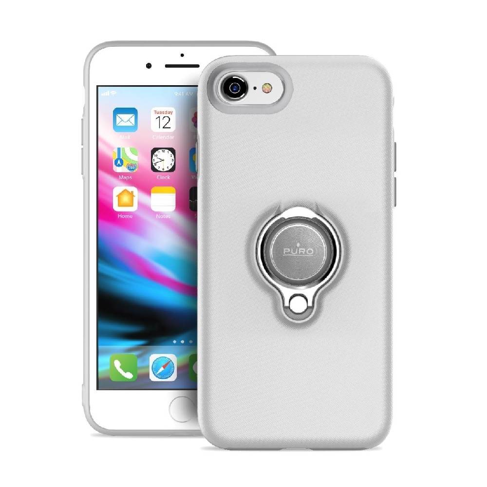 Puro Cover Magnet Ring per iPhone 7, 8, SE 2020 e SE 2022 Vendita Calda