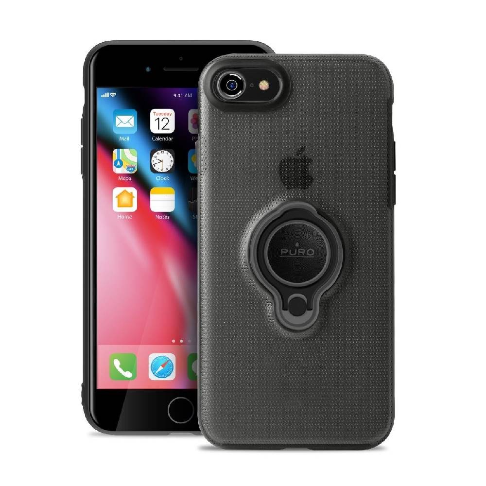 Puro Cover Magnet Ring per iPhone 7, 8, SE 2020 e SE 2022 Vendita Calda