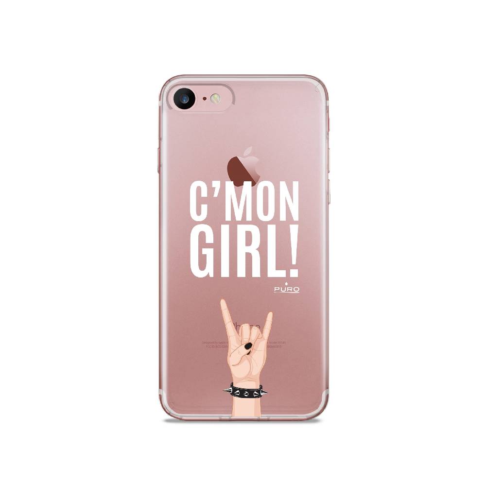 Puro Cover Girl Power per iPhone 7 Grande vendita