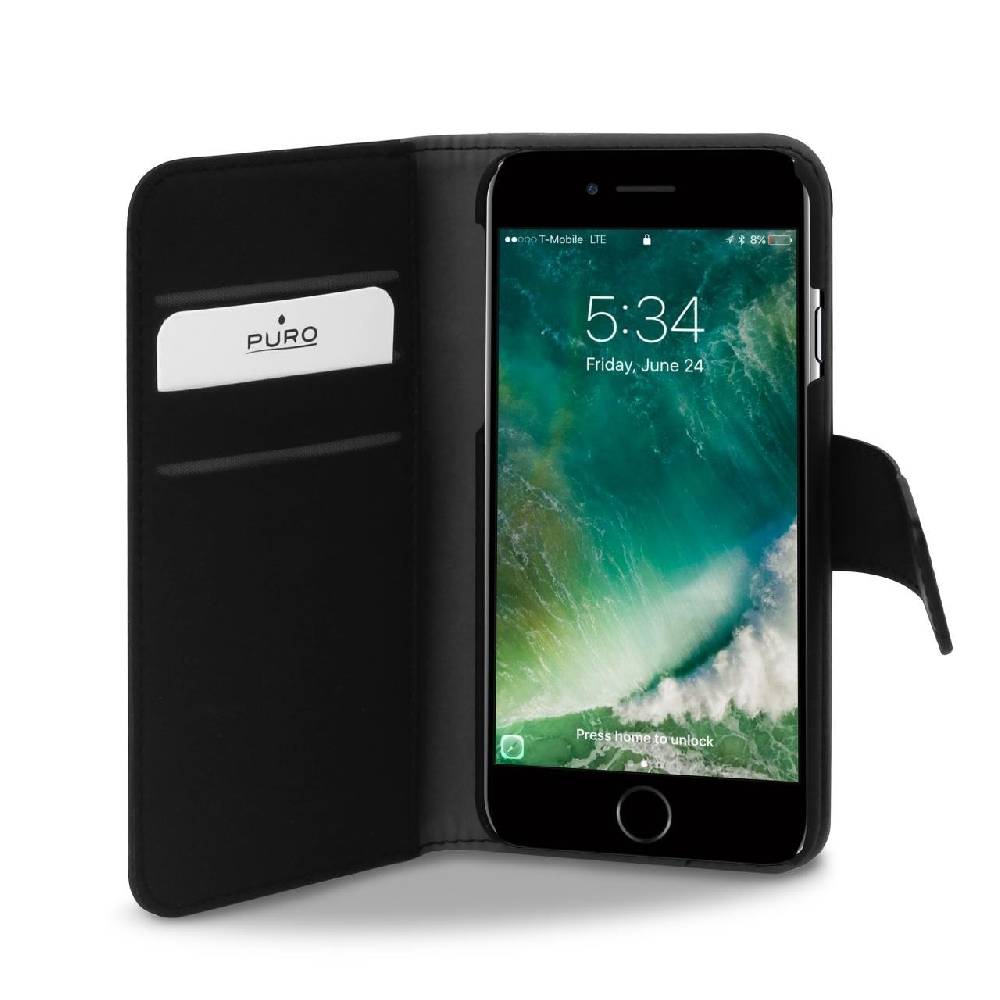 Puro Custodia Detachable per iPhone 7, 8, SE 2020 e SE 2022 Black Friday