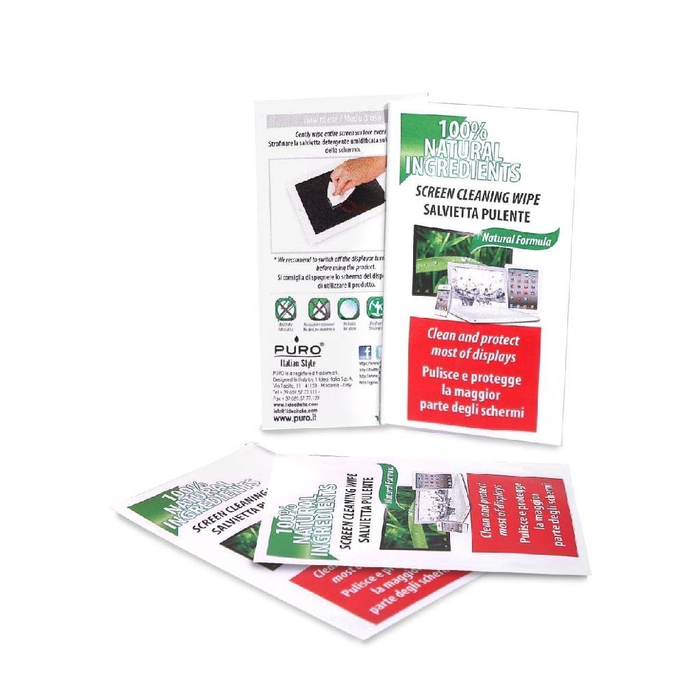 Puro Kit pulizia schermo 20 Salviette umidificate Fino al 55% di sconto