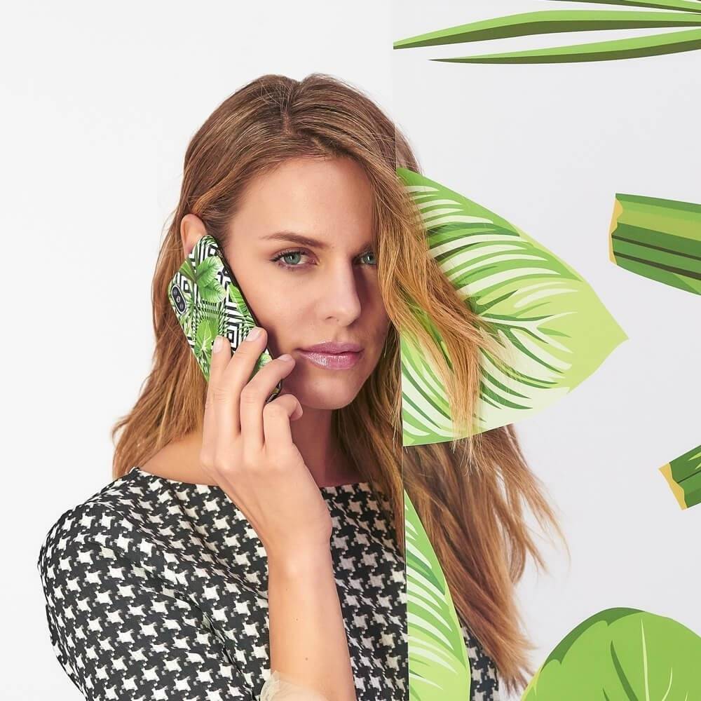 Puro Cover Geometric Jungle per iPhone X/Xs In vendita