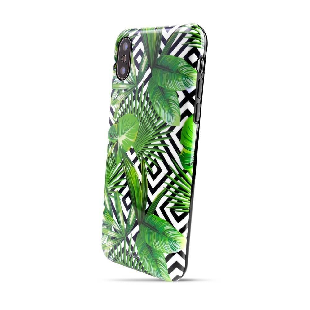 Puro Cover Geometric Jungle per iPhone X/Xs In vendita