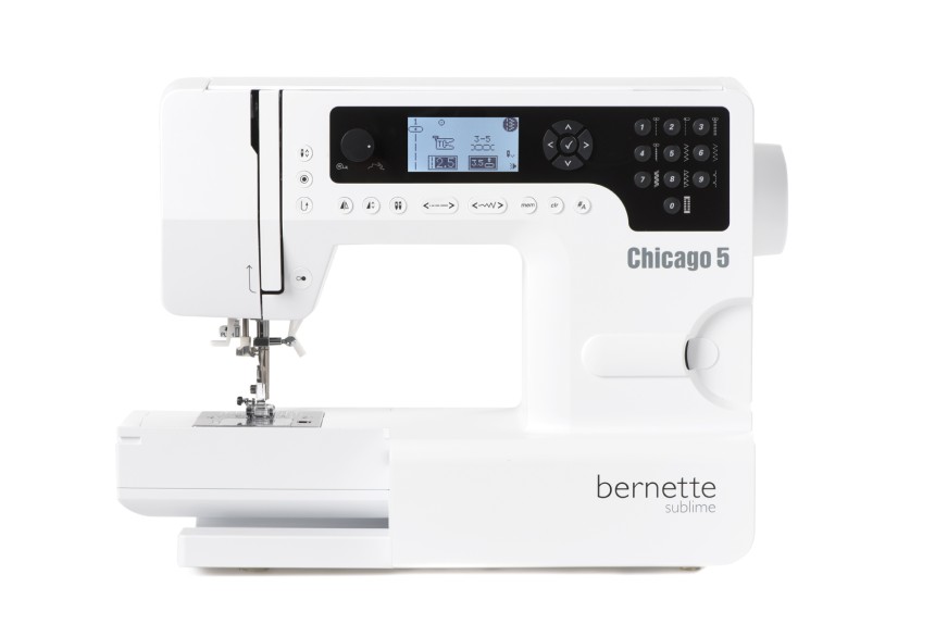 Shopty Macchina per cucire elettronica Bernette Chicago 5 - Quilt & Patchwork Offerte