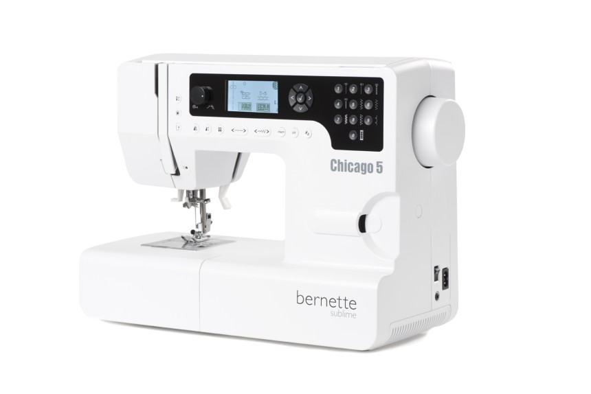 Shopty Macchina per cucire elettronica Bernette Chicago 5 - Quilt & Patchwork Offerte