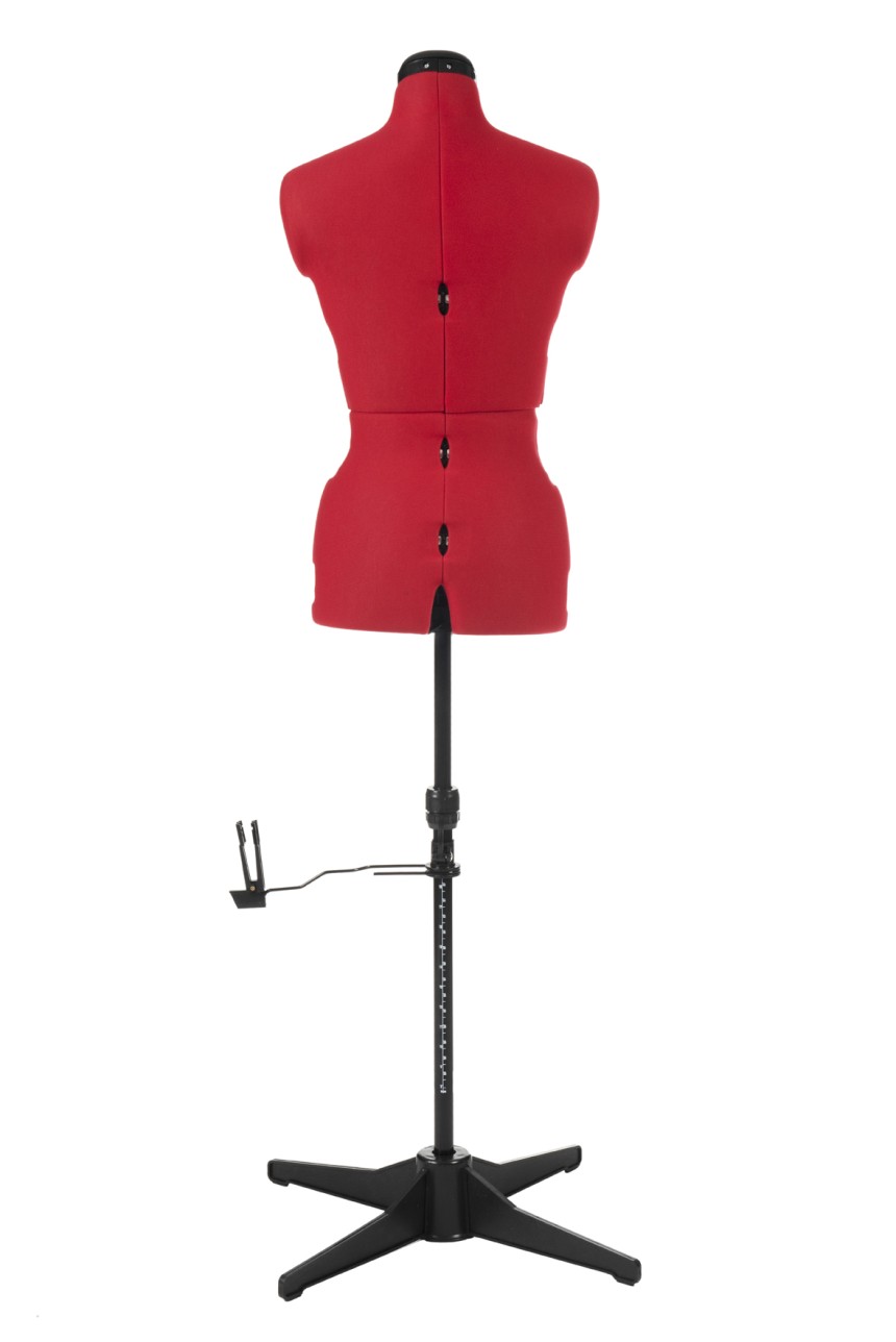 Shopty Manichino sartoriale regolabile FG952 Singer - Busto da sarta Small Medium Taglie 40/42 44 46 48 Presa