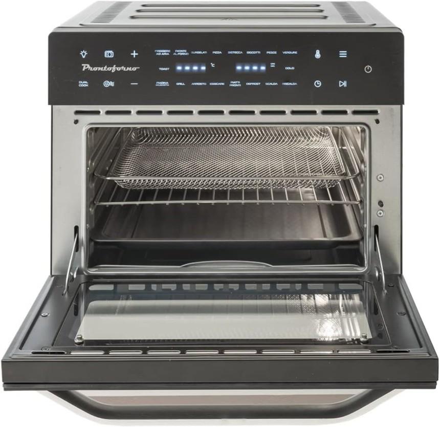 Shopty Forno Elettrico e Ventilato con Funzione Friggitrice ad Aria da 30 lt Bimar B301 Italy
