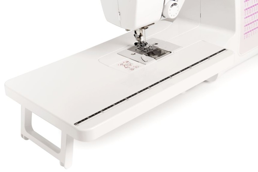 Shopty Brother CX70PE (Patchwork Edition) - Macchina per cucire elettronica con 70 punti di cucito (utili elastici ornamentali) cucitura Automatica display multifunzione + Tavolo Quilt & Patchwork Promozione Limitata