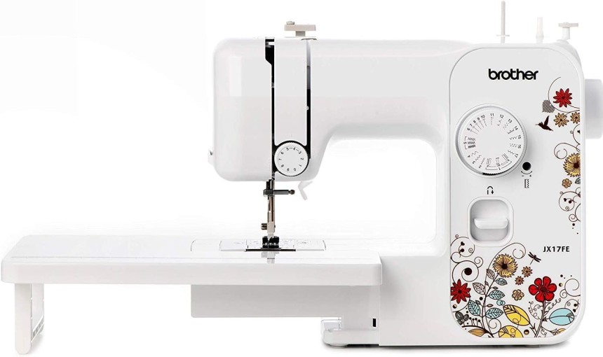 Shopty Brother JX17FE (Fantasy Edition) Macchina per Cucire Automatica con 17 Punti di Cucito Completa e Facile per Principianti - Offerta con Tavolo prolunga e Borsa In Linea