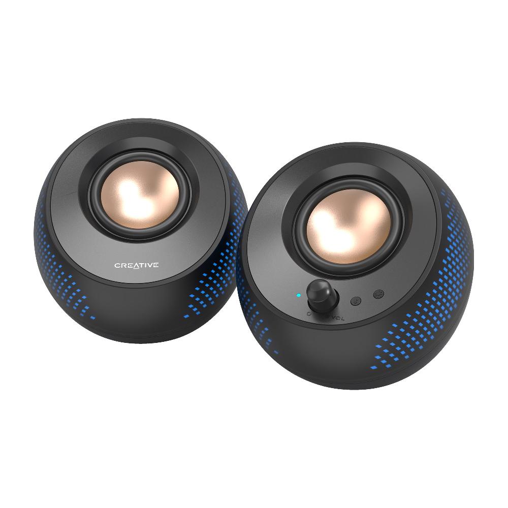 Creative Pebble X Altoparlanti 2.0 USB-C per computer con illuminazione RGB personalizzabile Economico