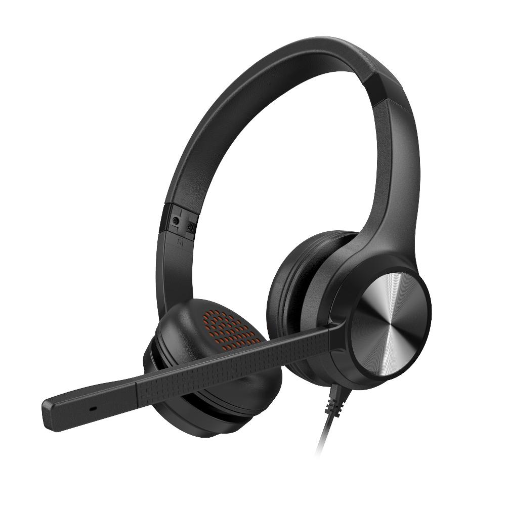 Creative Chat Cuffie on-ear stereo da 3 5mm con microfono a condensatore antirumore e telecomando a filo In Linea