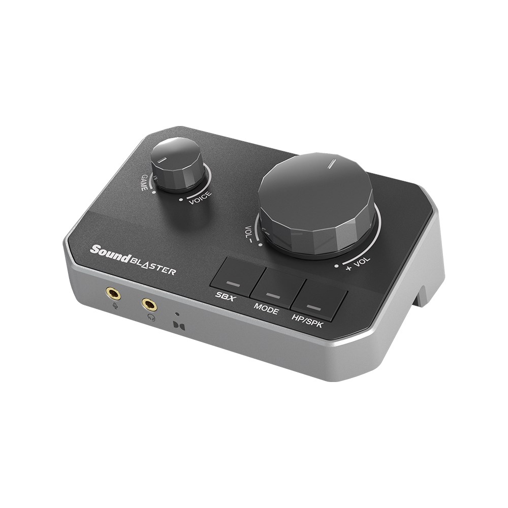 Creative Sound Blaster G8 DAC e amplificatore da gaming Hi-Res con due USB Consegna Veloce