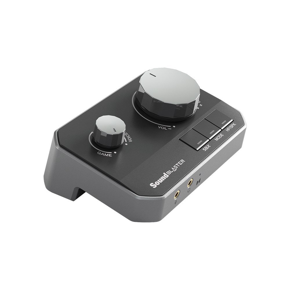 Creative Sound Blaster G8 DAC e amplificatore da gaming Hi-Res con due USB Consegna Veloce