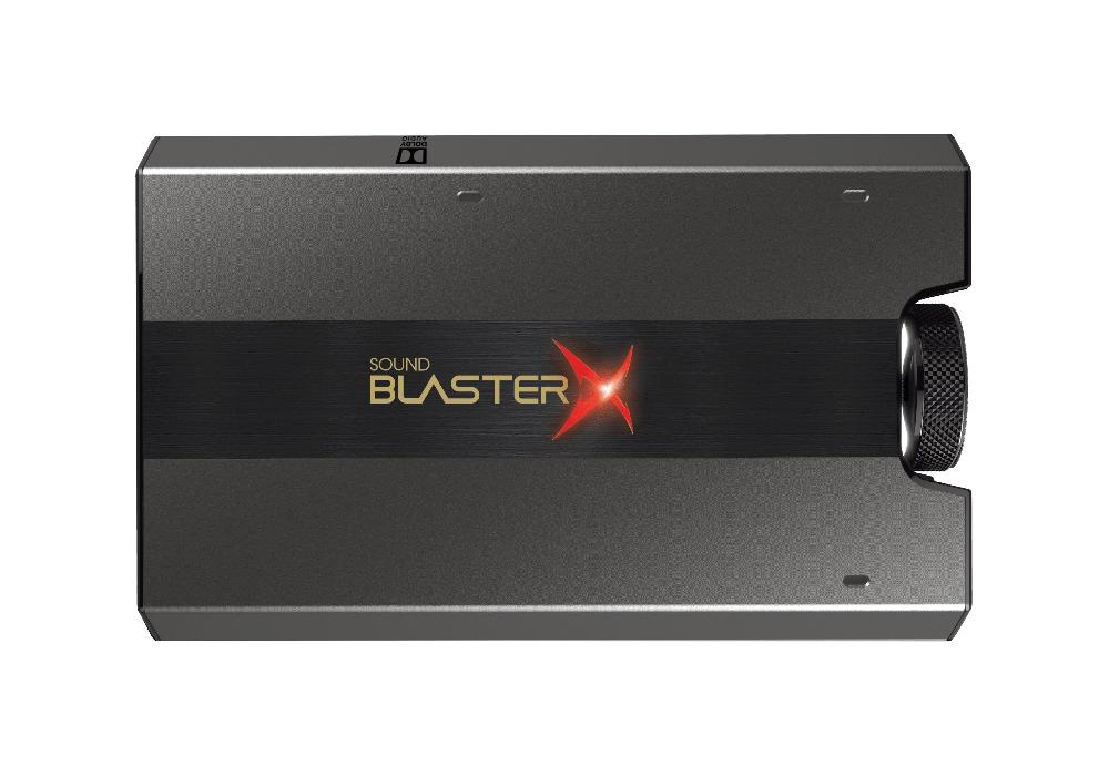 Creative Sound BlasterX G6 Amplificatore e DAC da gaming 7.1 HD con biamplificatore per cuffie discreto Xamp Fino Al -60%