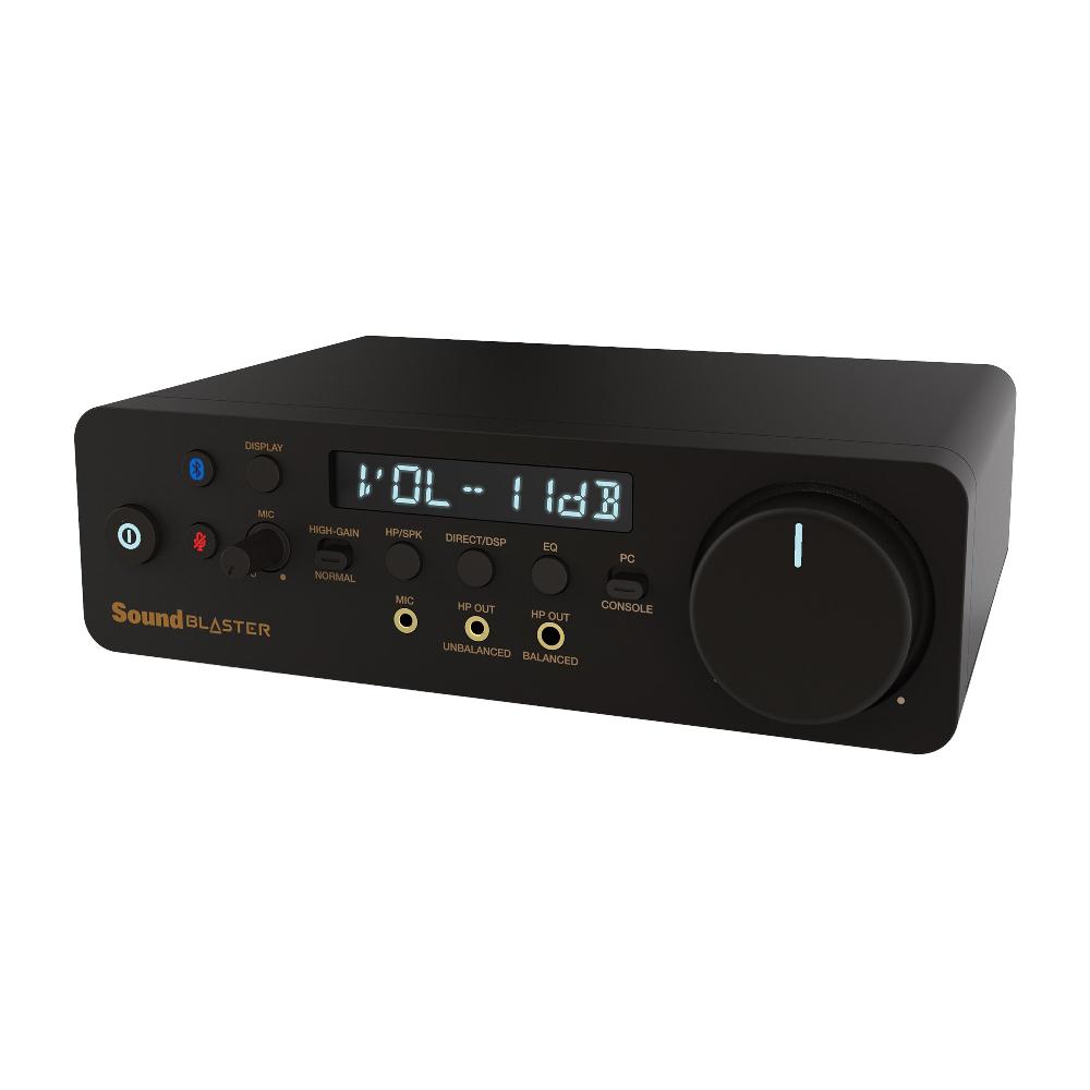 Creative Sound Blaster X5 Scheda audio esterna Hi-res con doppio DAC USB e bi-amplificatore per cuffie Xamp completamente bilanciato per appassionati del suono Prezzo Ridotto