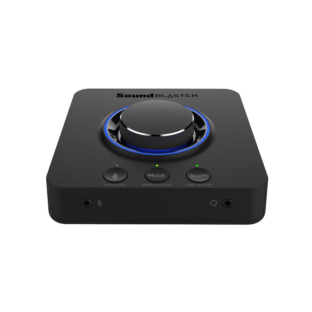 Creative Sound Blaster X3 Scheda audio DAC e amplificatore USB esterno 7.1 ad alta risoluzione con tecnologia Super X-Fi® per PC e Mac Convenienza